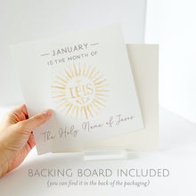 Load image into Gallery viewer, Catholic Monthly Devotion Prints