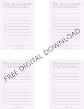 Load image into Gallery viewer, Lent Checklist