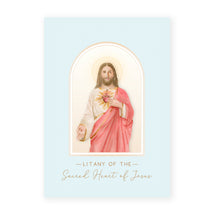 Load image into Gallery viewer, Litany of the Sacred Heart of Jesus | Blue