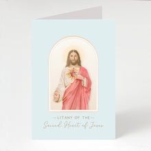 Load image into Gallery viewer, Litany of the Sacred Heart of Jesus | Blue