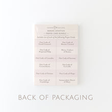 Load image into Gallery viewer, Marian Devotion Prayer Card Bundle