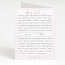 Load image into Gallery viewer, Rosary Card | Bouquet | Gerber Daisies | Pink