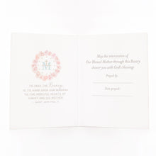 Load image into Gallery viewer, Rosary Card | Bouquet | White Cosmos