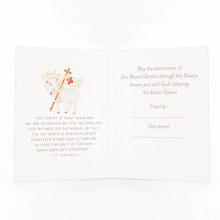 Load image into Gallery viewer, Rosary Card | Easter | Floral Cross