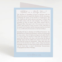 Load image into Gallery viewer, Holy Hour Card | Blue