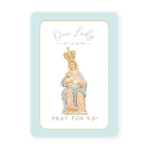 Load image into Gallery viewer, Our Lady of La Leche Prayer Card | Pray for Us