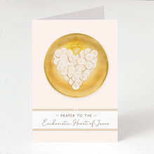 Load image into Gallery viewer, Prayer to the Eucharistic Heart of Jesus | Beige