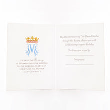 Load image into Gallery viewer, Rosary Card | Colorful Birthday Balloons | Birthday