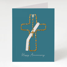 Load image into Gallery viewer, Rosary Card | Rosary Cross and Stole | Diaconate Ordination Anniversary