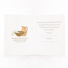 Load image into Gallery viewer, Rosary Card | Rosary Cross and Stole | Diaconate Ordination Anniversary