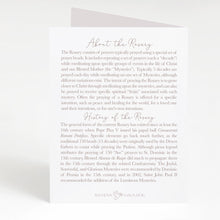 Load image into Gallery viewer, Rosary Card | Easter | Wooden Cross