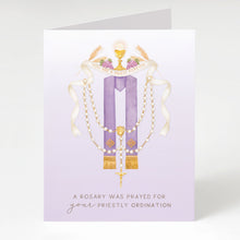 Load image into Gallery viewer, Rosary Card | Sacrament | Priestly Ordination
