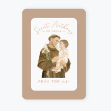 Load image into Gallery viewer, St. Anthony Prayer Card | Pray For Us
