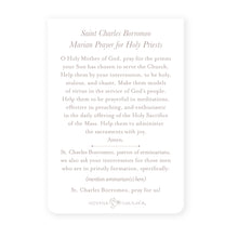 Load image into Gallery viewer, St. Charles Borromeo Prayer Card | Pray for Us