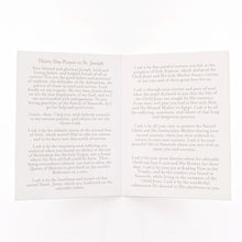 Load image into Gallery viewer, 30 Day St. Joseph Novena Prayer Card | Light Blue