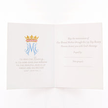 Load image into Gallery viewer, 54 Day Rosary Novena Card | Bouquet of Roses