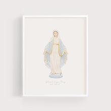 Load image into Gallery viewer, Blessed Virgin Mary | Pray for Us | Art Print
