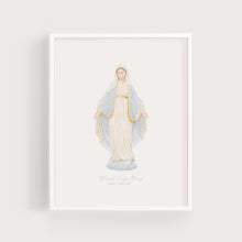 Load image into Gallery viewer, Blessed Virgin Mary | Pray for Us | Art Print