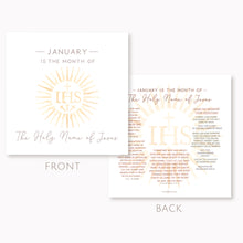 Load image into Gallery viewer, Catholic Monthly Devotion Prints