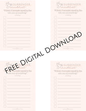 Load image into Gallery viewer, Surrender Checklist (Pack of 5)
