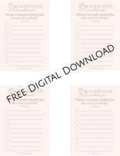 Load image into Gallery viewer, Surrender Checklist (Pack of 5)