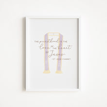 Load image into Gallery viewer, Priesthood is the Love of the Heart of Jesus | St John Vianney | Art Print
