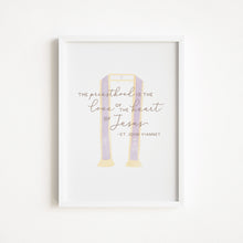 Load image into Gallery viewer, Priesthood is the Love of the Heart of Jesus | St John Vianney | Art Print