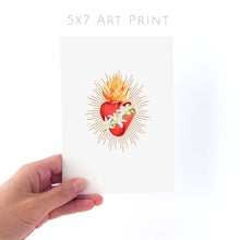 Load image into Gallery viewer, St Joseph Chaste Heart | Art Print