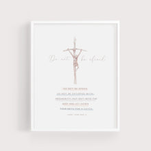 Load image into Gallery viewer, Be Not Afraid | St John Paul II | Art Print | Papal Cross
