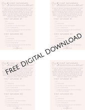 Load image into Gallery viewer, Five First Saturdays Checklist