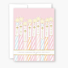 Load image into Gallery viewer, Generic Birthday Novena Card | Pink
