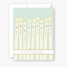 Load image into Gallery viewer, Generic Novena Card | Mint Green