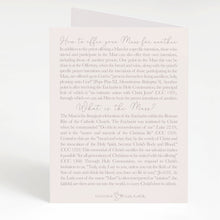 Load image into Gallery viewer, "I Prayed for you at Mass" Card | Beige