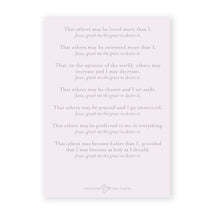 Load image into Gallery viewer, Litany of Humility | Light Purple