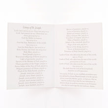 Load image into Gallery viewer, Litany of St Joseph Card | Beige