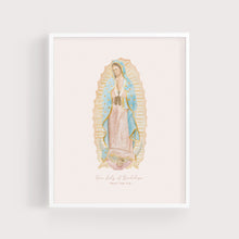 Load image into Gallery viewer, Our Lady of Guadalupe | Pray for Us | Art Print
