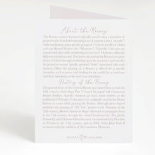 Load image into Gallery viewer, Rosary Card | Rosary Sprinkles | Birthday