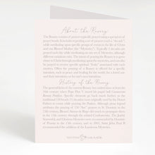 Load image into Gallery viewer, Rosary Card | Bouquet | Mixed Roses