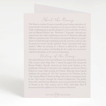 Load image into Gallery viewer, Rosary Card | Bouquet | Mixed Tulips