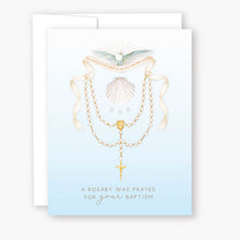 Load image into Gallery viewer, Rosary Card | Sacrament | Baptism