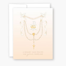 Load image into Gallery viewer, Rosary Card | Sacrament | Marriage