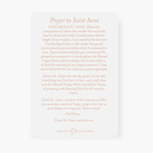 Load image into Gallery viewer, St. Anne Prayer Card | Pink