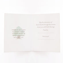 Load image into Gallery viewer, St. Charbel Novena Card | Light Blue