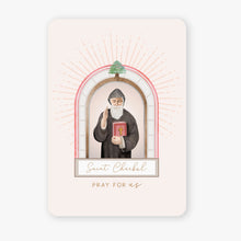 Load image into Gallery viewer, St. Charbel Prayer Card | Beige