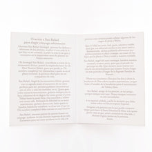 Load image into Gallery viewer, San Rafael Tarjeta de Oración | Oración para elegir cónyuge sabiamente | Beige