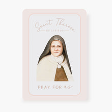 Load image into Gallery viewer, St. Therese Prayer Card | Pray For Us