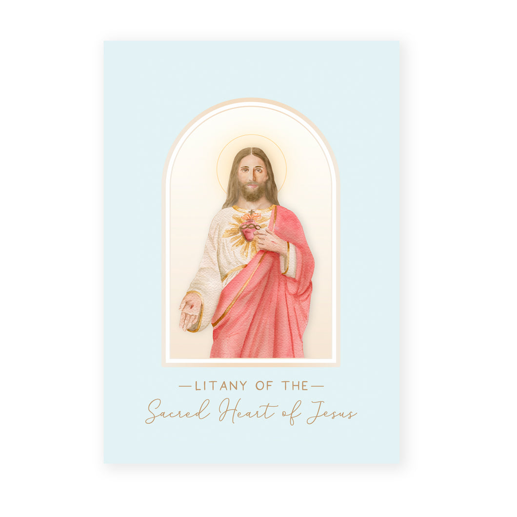 Litany of the Sacred Heart of Jesus | Blue