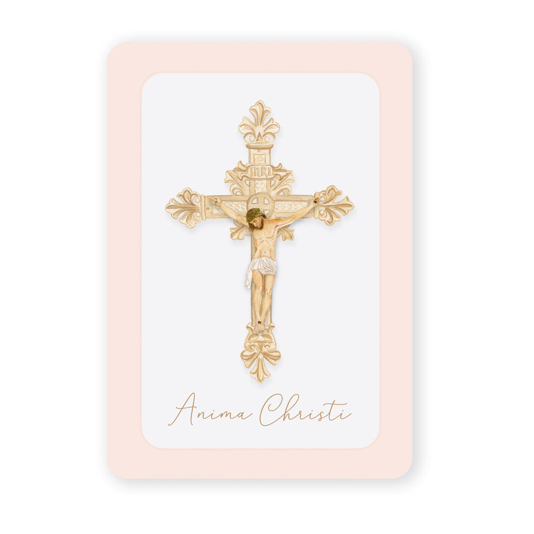 Anima Christi Prayer Card