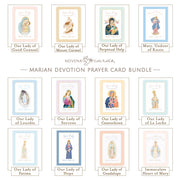 Marian Devotion Prayer Card Bundle