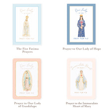 Load image into Gallery viewer, Marian Devotion Prayer Card Bundle